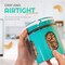 4 Piece Set of Airtight Kitchen Canisters | BPA-Free and Food Grade Safe Canister Set | See Through Glass Countertop